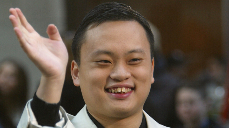 William Hung waving and smiling