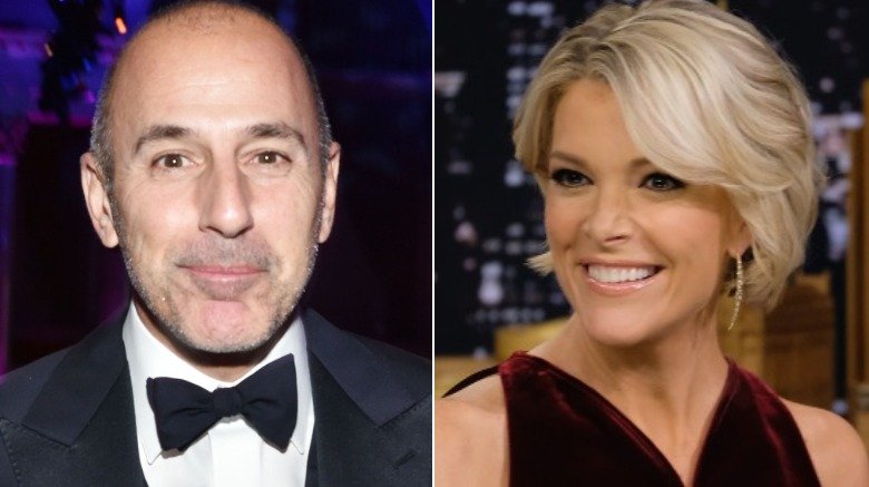 Matt Lauer and Megyn Kelly