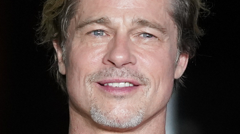 Brad Pitt smiling