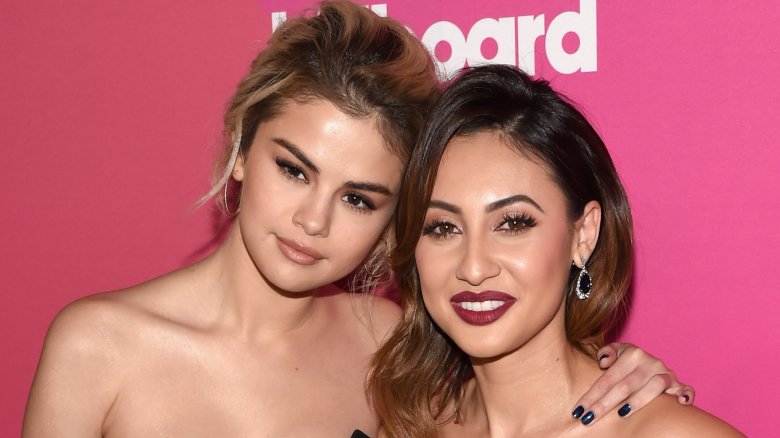 Selena Gomez and Francia Raisa in December 2017