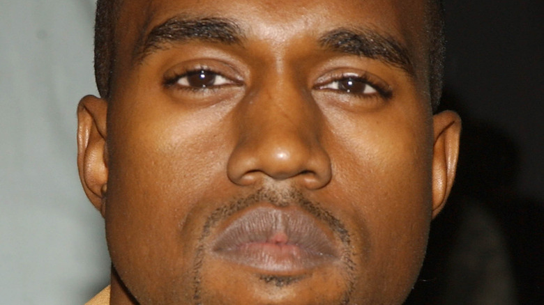 Kanye West goatee