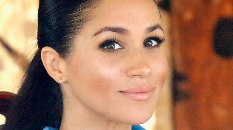 Meghan Markle smirk