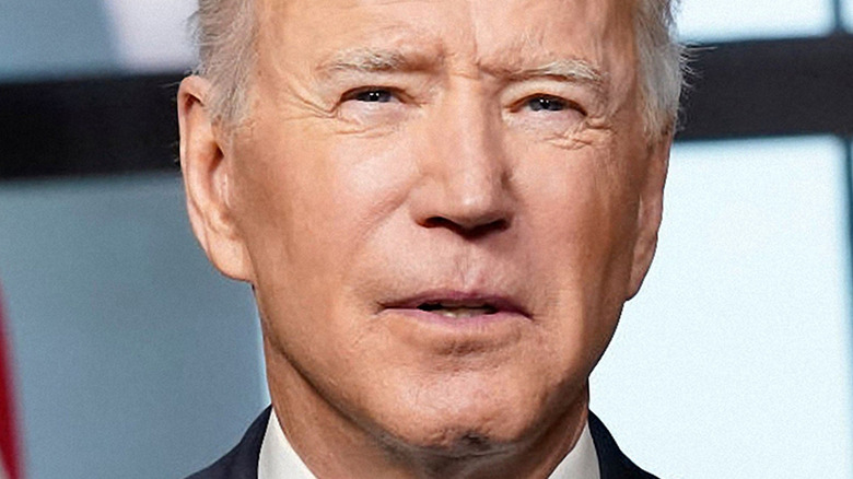 Joe Biden in April 2021