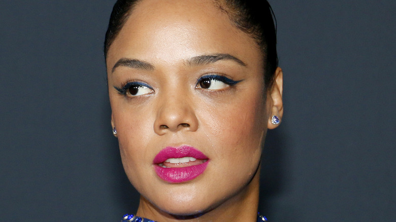 Tessa Thompson on the red carpet