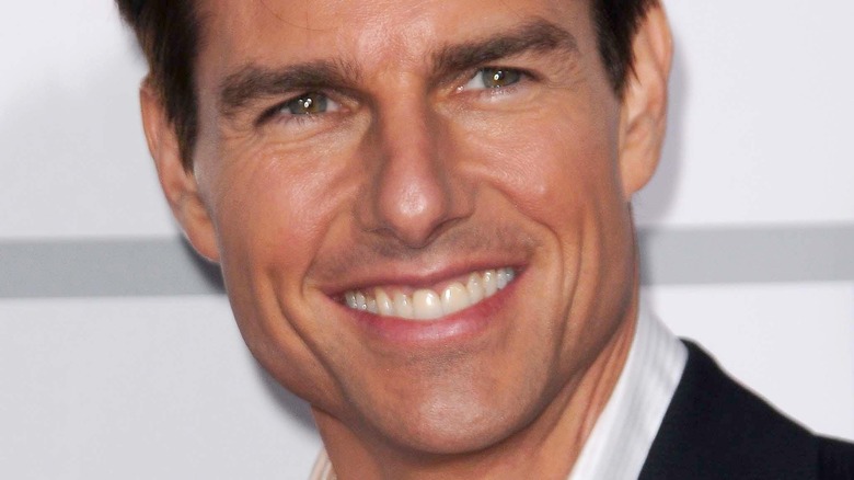 Tom Cruise smiling