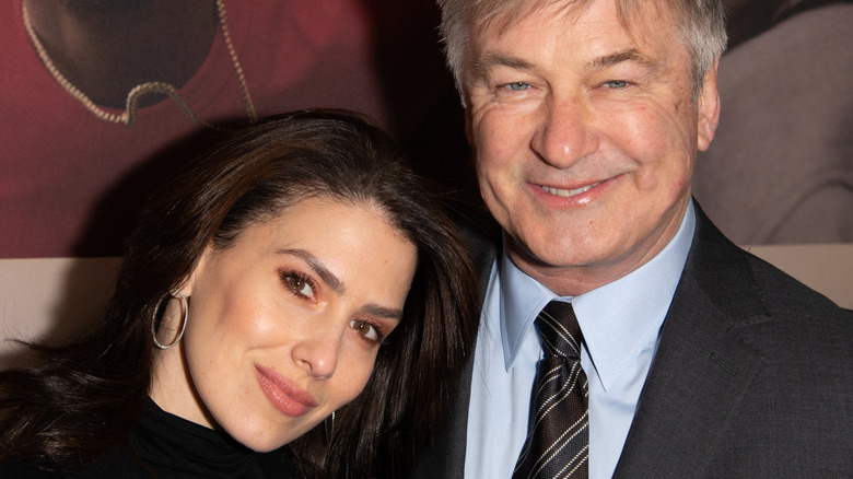 Hilaria Baldwin and Alec Baldwin smiling