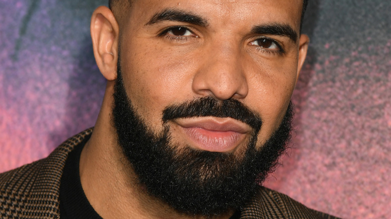 Drake on the red carpet