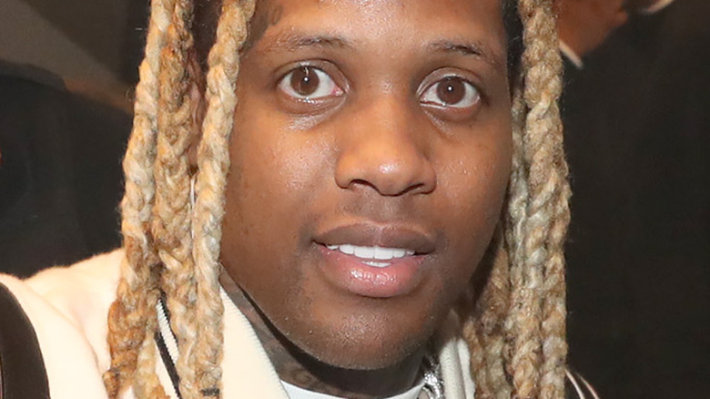 Lil Durk smirking 