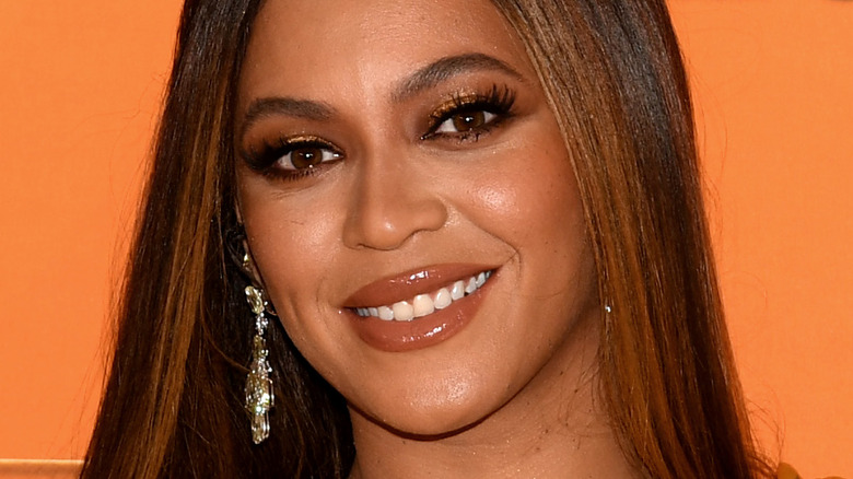 Beyoncé smiling