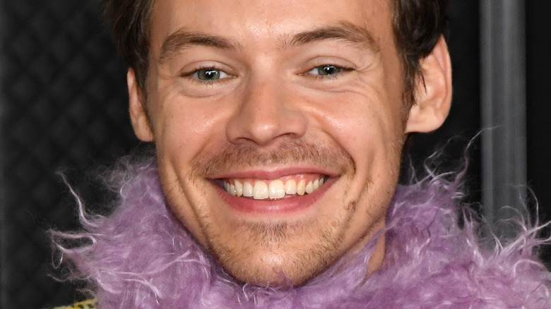 Harry Styles smiling