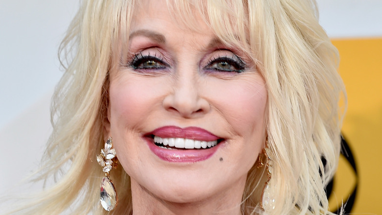 Dolly Parton attending the 51st Academy of Country Music Awards