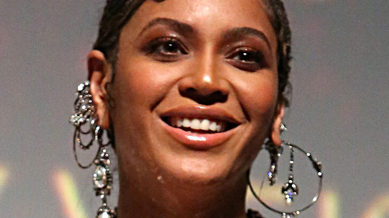 Beyoncé smiling