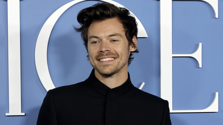 Harry Styles smiling