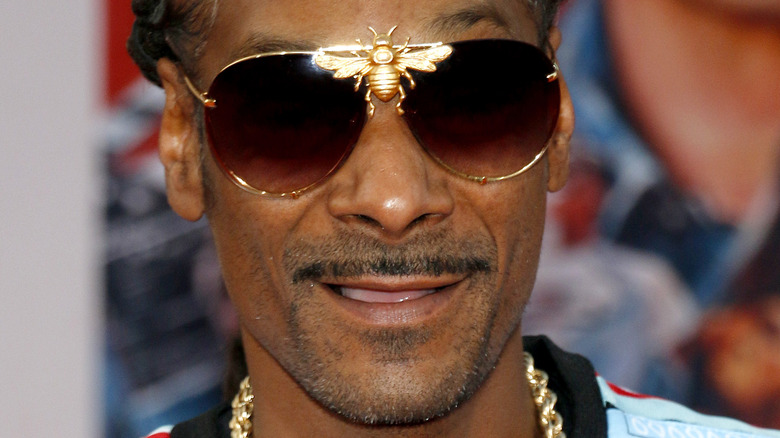 Snoop Dogg smiling