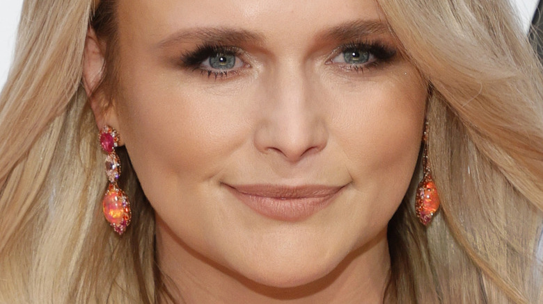 Miranda Lambert wears earrings