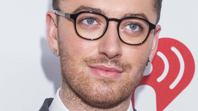 Sam Smith on the red carpet