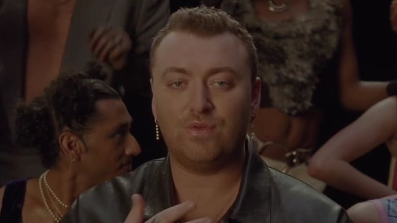 Sam Smith in the Love Me More music video