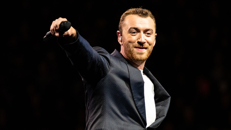 Sam Smith performing