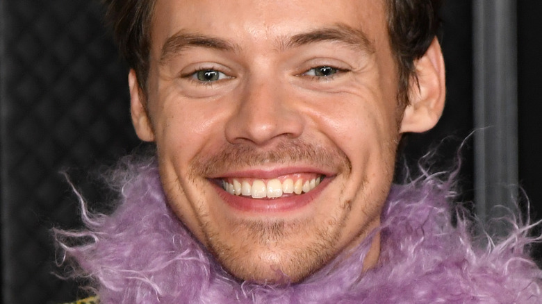 Harry Styles smiling