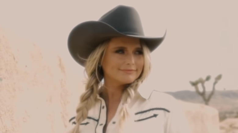 Miranda Lambert appears in the "Strange" music video
