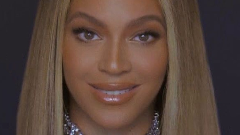 Beyoncé smiling