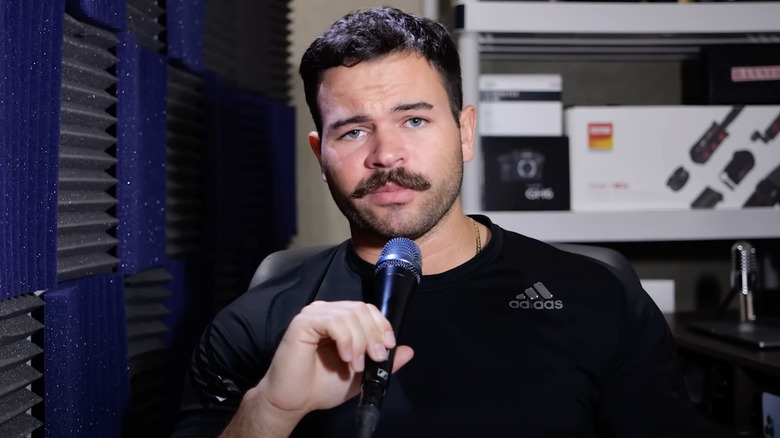 Frankie LaPenna speaking into a microphone
