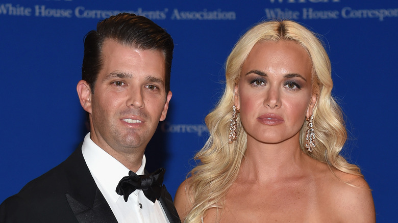 Donald Trump Jr. and ex-wife Vanessa posing