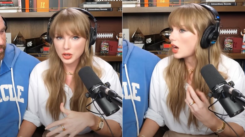Taylor Swift on the New Heights podcast