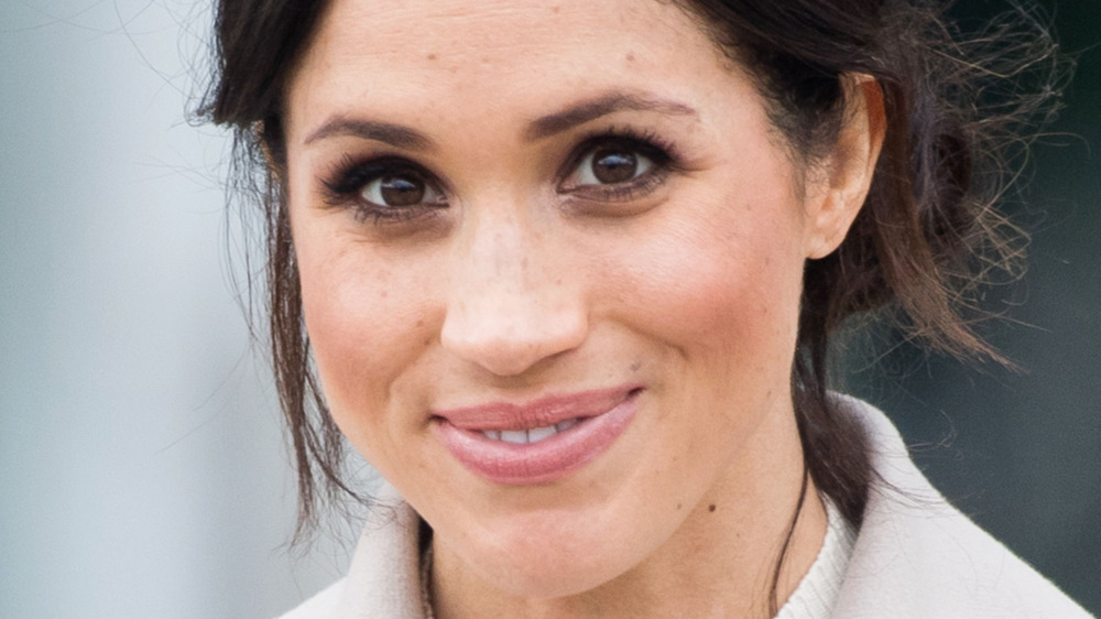 Meghan Markle smiling