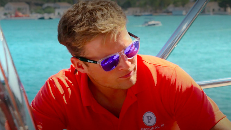 Tom Pearson looking away