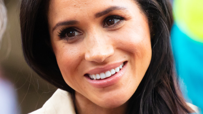 Meghan Markle smiling