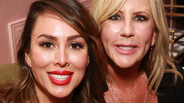 Kelly Dodd and Vicki Gunvalson smiling together