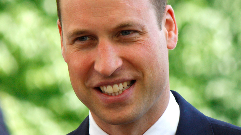 Prince William smiling