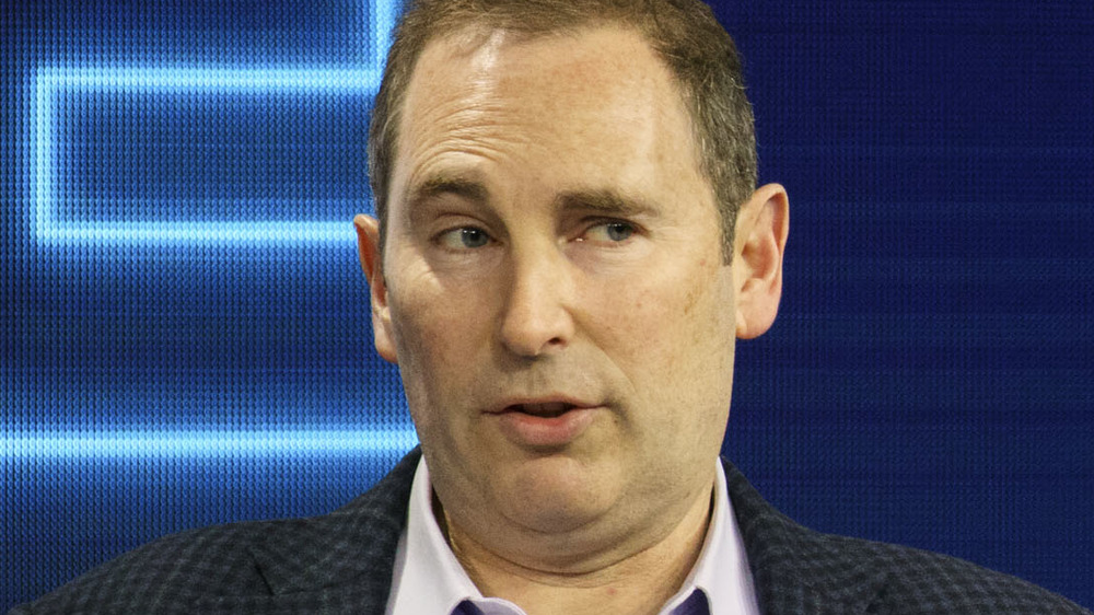 Andy Jassy speaking to an audience