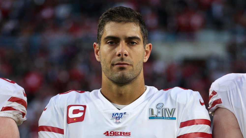 San Francisco 49ers quarterback Jimmy Garoppolo may not have won the 2020 S...