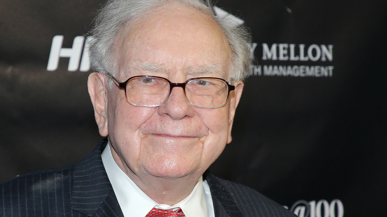 Warren Buffett smiling