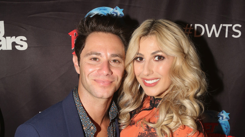 Emma Slater and Sasha Farber smiling