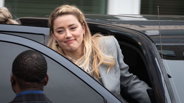 Amber Heard smiling