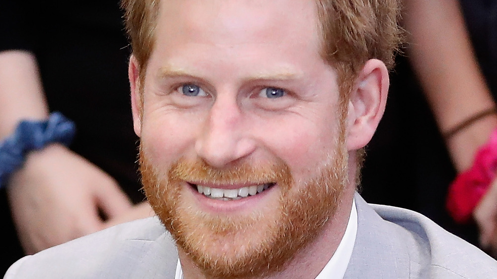 Prince Harry blue eyes