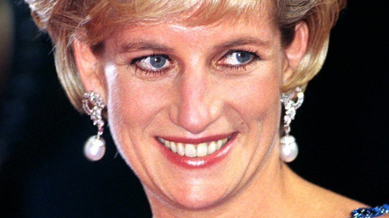 Princess Diana smiling