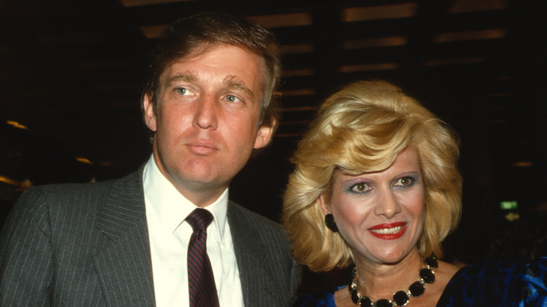 Donald and Ivana Trump together