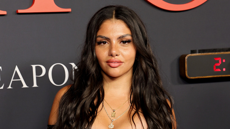 Huda Mustafa Love Island US season 7 red carpet