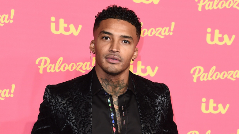 Michael Griffiths love island red carpet