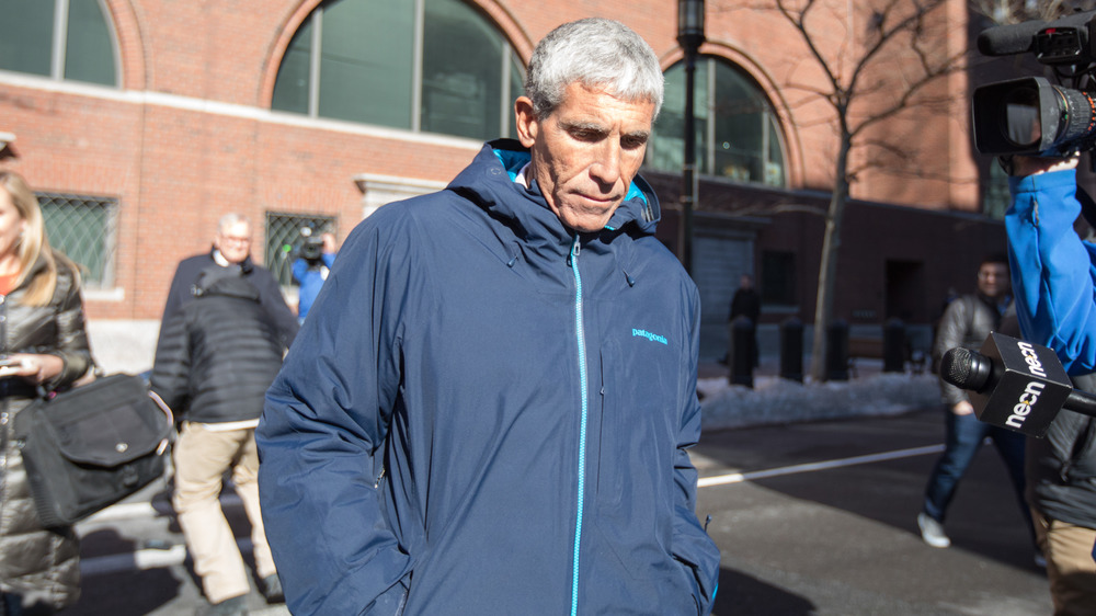 Rick Singer outside court