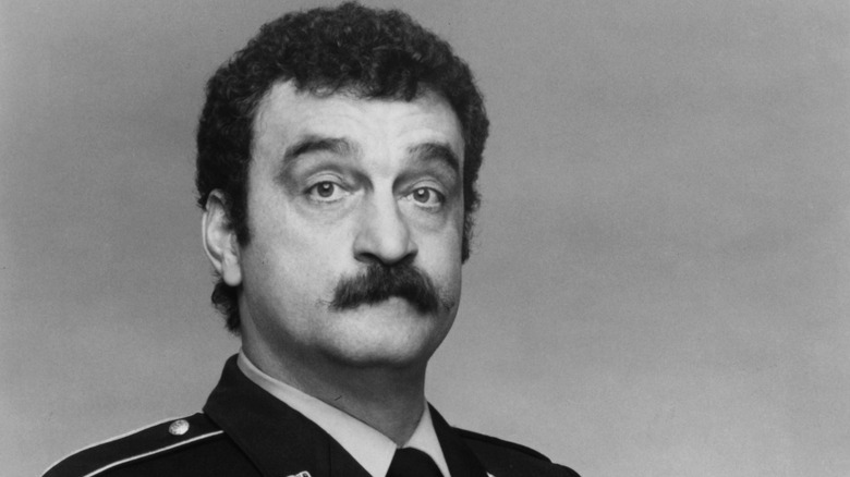 Victor French sits for portrait in 1977.