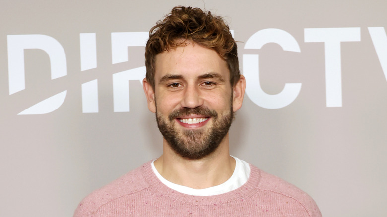 Nick Viall posing and smiling