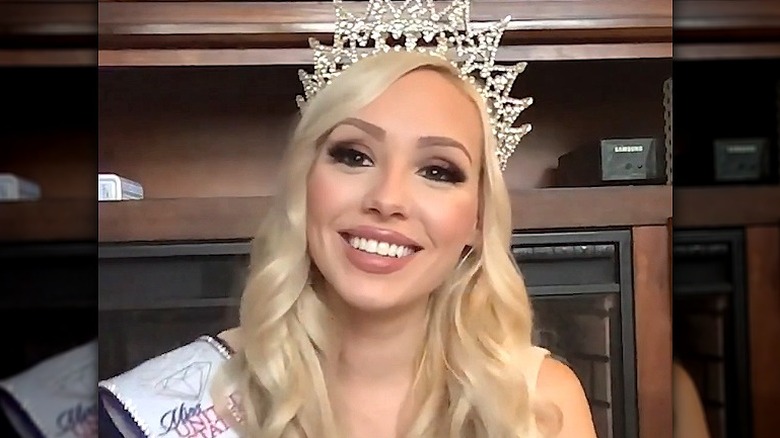 Kari Snow in her pageant outfit