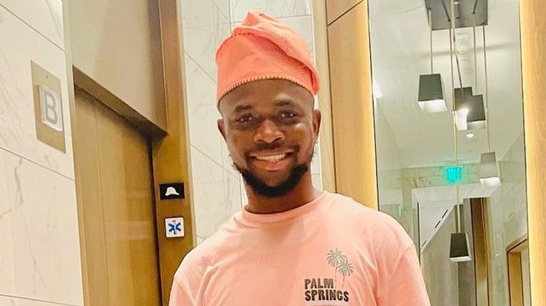 Sikiru "SK" Alagbada poses for a photo