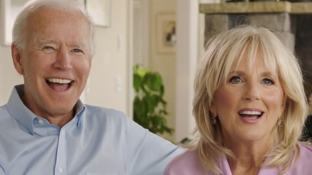 Joe and Jill Biden smiling