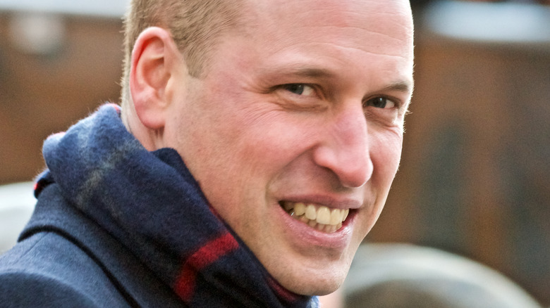 Prince William smiling